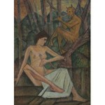 Jerzy Hulewicz (1886-1941) Odalistka i Faun