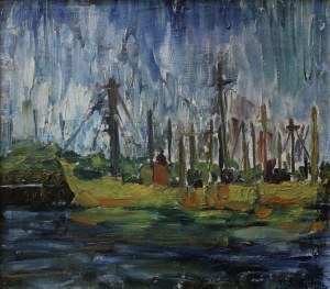 Tadeusz Sprusiak (1907-1985) Kutry w porcie