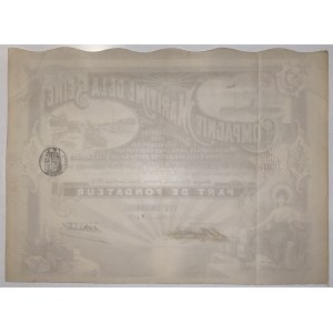 France Paris Paris-London Shipping Company Founders Share 1899