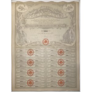 France Paris Sainte-Agnes Anthracite Mining Company Founders Share 1909