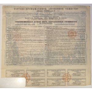 Russia / Ukraine Brussels Berdyansk Industrial Company John Greaves and Co. Ordinary Share 1900