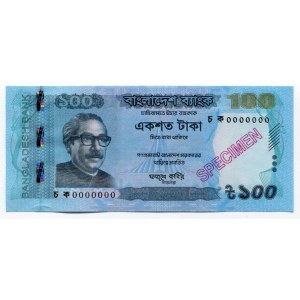 Bangladesh 100 Taka 2018 Specimen