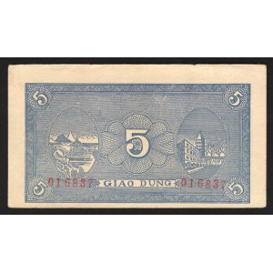 China Giao Dung 5 Yuan 1941