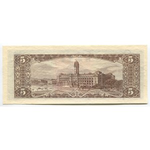 China - Taiwan 5 Yuan 1961