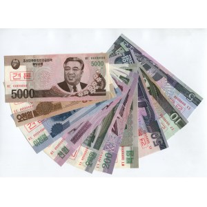 North Korea 5-5000 Won 2002 - 2008 Specimen