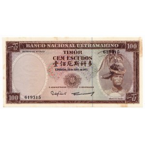 Timor 100 Escudos 1963