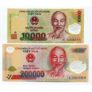 Viet Nam 10 000 - 200 000 Dông 2010 -11