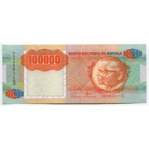 Angola 100000 Kwanzas 1991