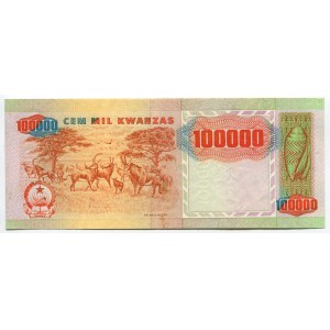 Angola 100000 Kwanzas 1991