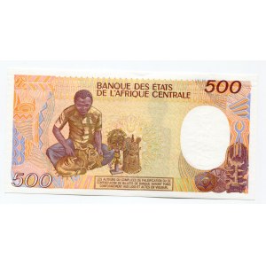 Central African Republic 500 Francs 1991