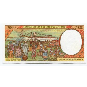 Central African States 2000 Francs 1999 F