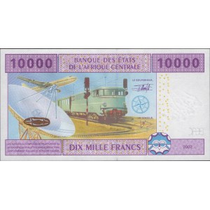 Central African States Congo 10000 Francs 2002