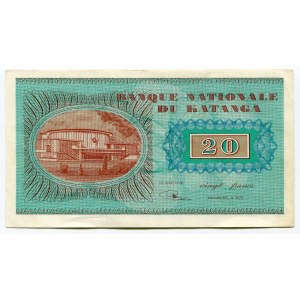 Katanga 20 Francs 1981