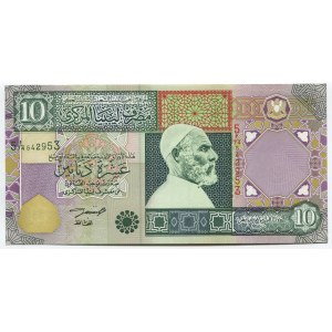 Libya 10 Dinars 2004