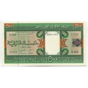 Mauritania 500 Ouguiya 1999