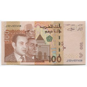 Morocco 100 Dirhams 2002
