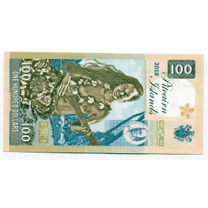 Pitcairn 100 Dollars 2018 Specimen Prefix Z