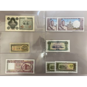 Asia Collection of 102 Banknotes