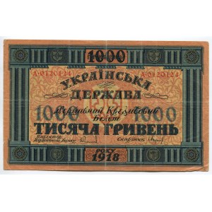 Ukraine 1000 Hryven 1918