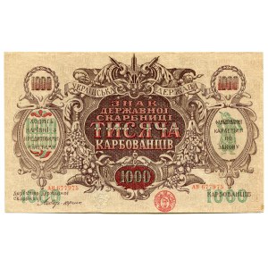 Ukraine 1000 Karbovantsiv 1918