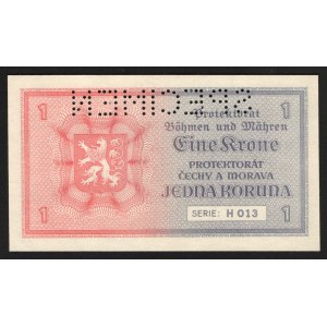 Bohemia & Moravia 1 Koruna 1940