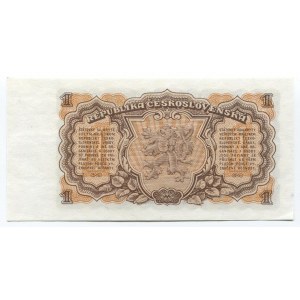 Czechoslovakia 1 Koruna 1953