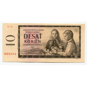 Czechoslovakia 10 Korun 1960