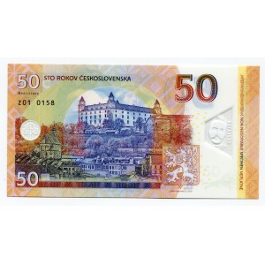 Czechoslovakia 50 Korun 2019 Specimen Ľudovít Štúr