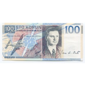 Czechoslovakia 100 Korun 2019 Specimen Jan Antonín Baťa # 000000