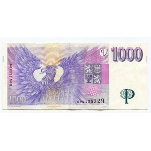 Czech Republic 1000 Korun 1996