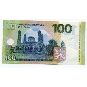 Czech Republic 100 Korun 2019 Specimen Milan Rastislav Štefánik