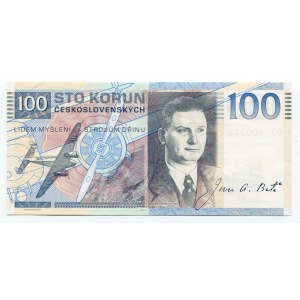 Czech Republic 100 Korun 2019 Specimen Lockhead Electra 10 A