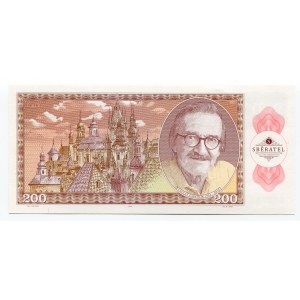 Czech Republic 200 Korun 2019 Specimen Škoda 850