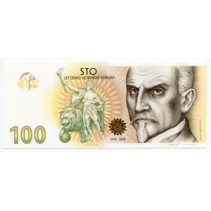 Czech Republic Commemorative Banknote 100th Anniversary of the Czechoslovak Crown 2019 (2020) NEW RARE Series C