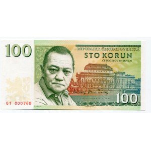 Czech Republic 100 Korun 2020 Specimen Rudolf Hrušínský