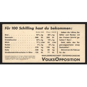Austria Anti-Government Agitation 100 Schilling 1953