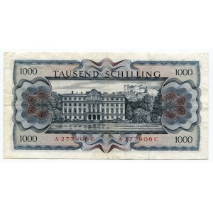 Austria 1000 Schilling 1970