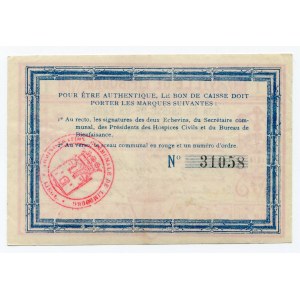 Belgium 1 Franc 1914 Commune De Limbourg