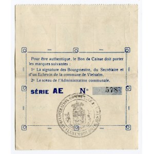 Belgium 5 Francs 1914 -16 Commune De Vielsalm
