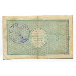 Belgium 10 Francs 1914 WWI