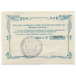 Belgium 5 Francs 1915 Commune De Hodimont