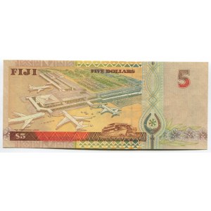 Fiji 5 Dollars 1995