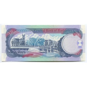 Barbados 2 Dollars 1998