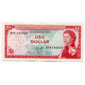 East Caribbean States 1 Dollar 1965