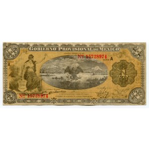 Mexico - Revolutionary 1 Peso 1915 Gobierno Provisional de Mexico, Veracruz