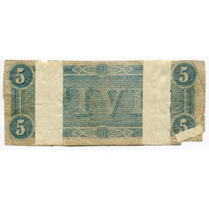United States 5 Dollars 1864