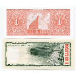 United States Lot of 2 Notes 2016
