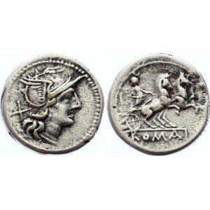 Roman Republic AR Denarius 179 -170 BC