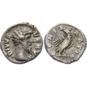 Roman Empire Denarius 170 AD