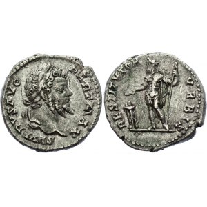 Roman Empire Denarius 200 - 201 AD